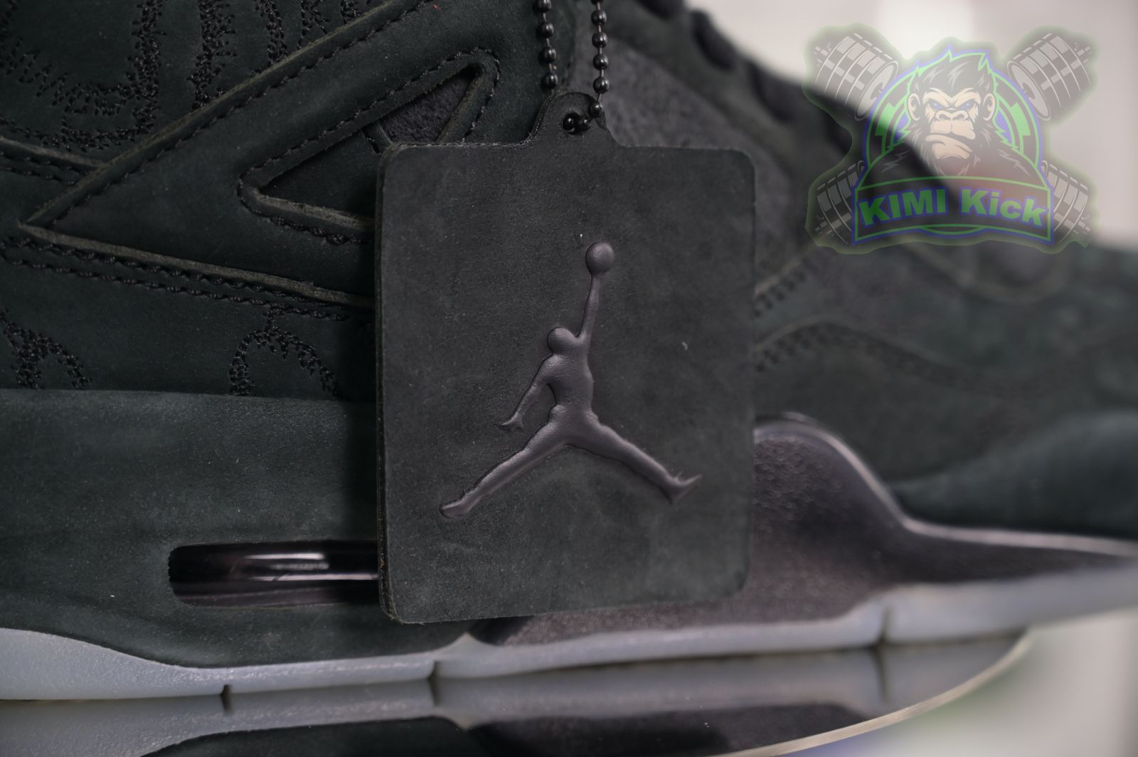 Kimi kick Jordan Air Jordan 4 kaws black