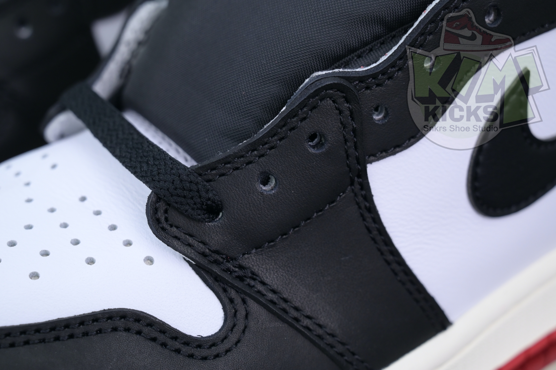 Kimi kick Jordan Air Jordan 1High OG“Black Toe Reimagined”