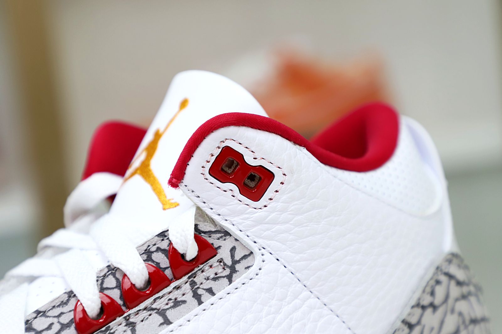 Kimi kick Air Jordan 3 Retro  Cardinal Red(CT8532-126）