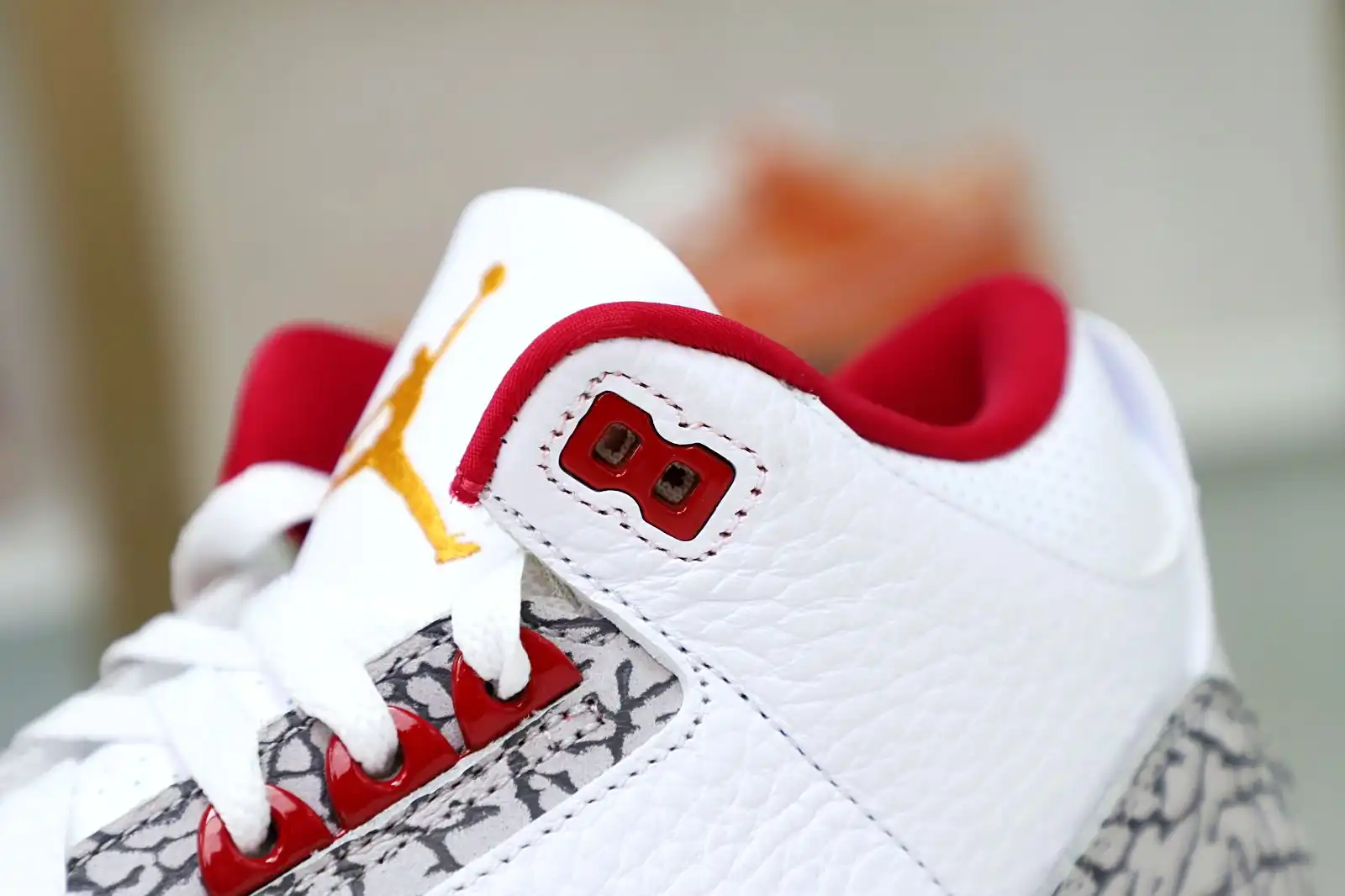 Kimikick Air Jordan 3 Retro  Cardinal Red(CT8532-126）