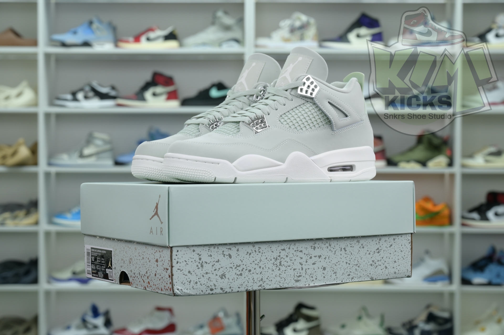 Kimi kick Jordan Air Jordan4“Seafoam”