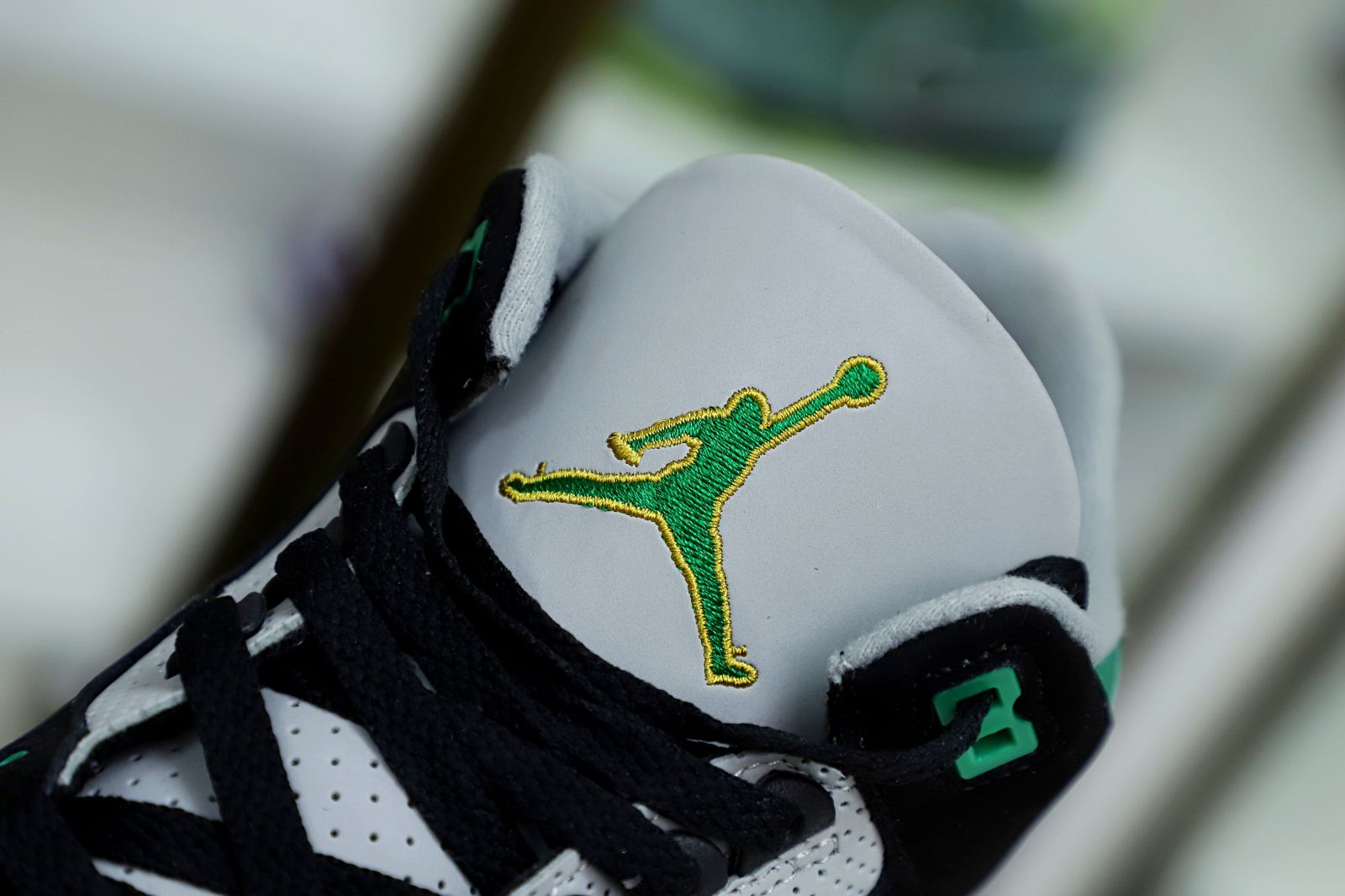 Kimi kick AIR JORDAN 3 PINE GREEN