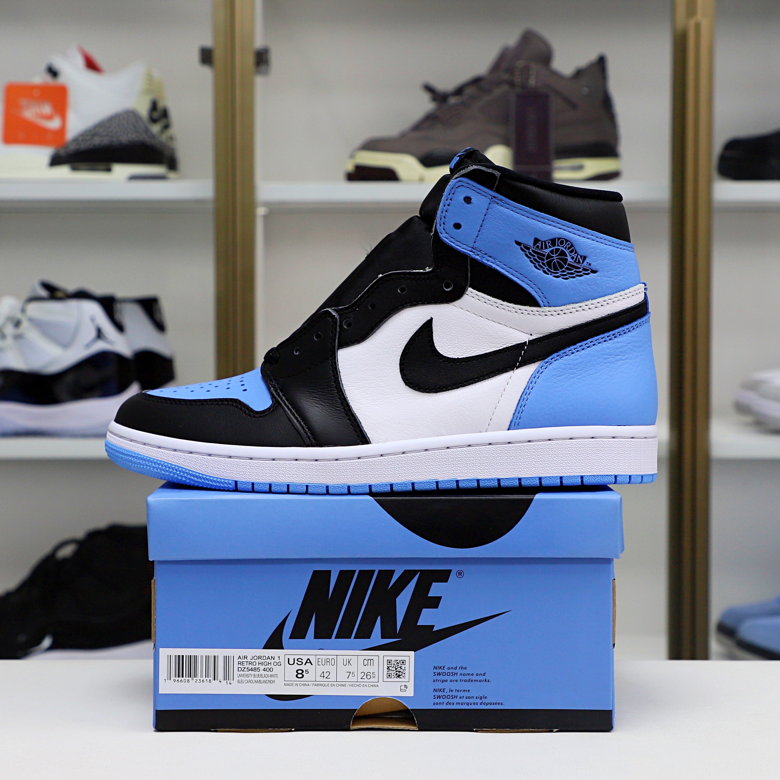 Kimi kick Jordan Air Jordan 1 High OG“University Blue