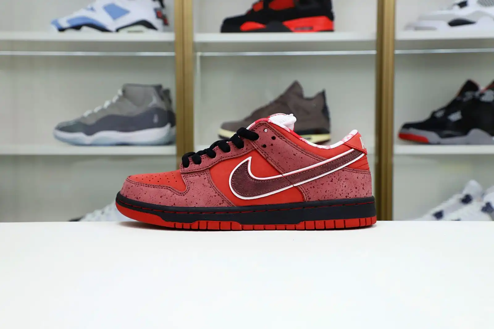 Kimikick Concepts x Nike Dunk SB Low Red Lobster