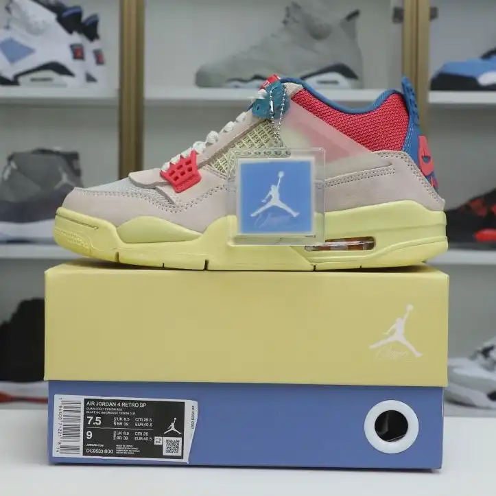 Kimikick UNION LA X AIR JORDAN 4 RETRO 'GUAVA ICE'