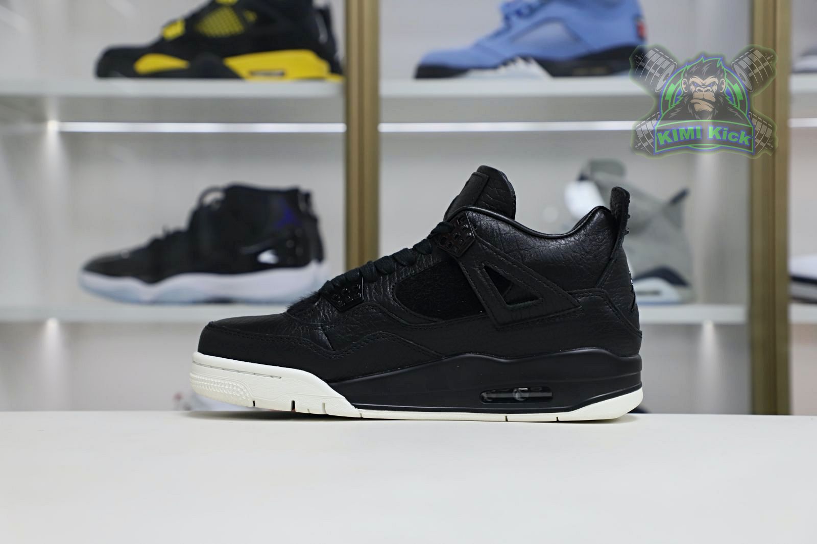 Kimi kick Jordan Air Jordan 4 retro ponyhair black