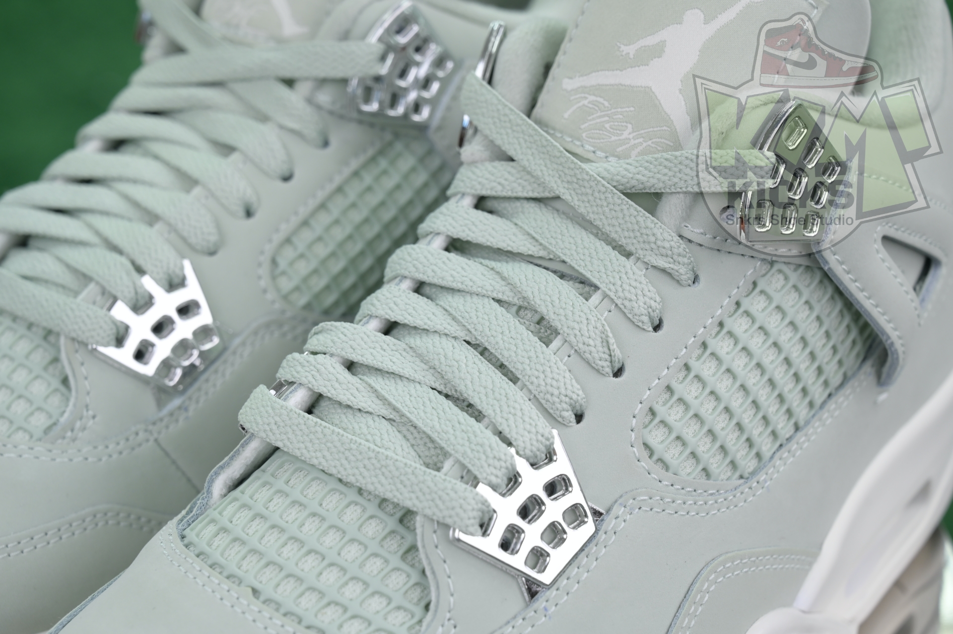 Kimi kick Jordan Air Jordan4“Seafoam”