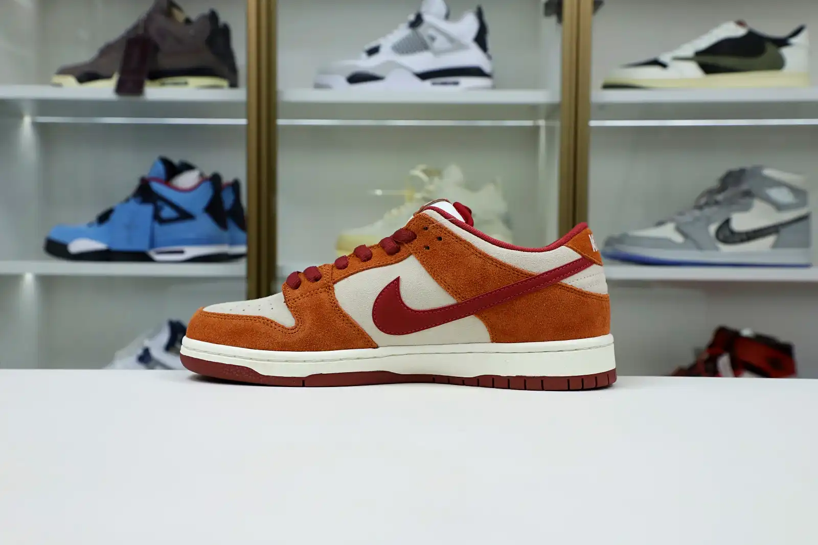 Kimikick NIKE SB DUNK LOW PRO DARK RUSSET CEDAR 2019