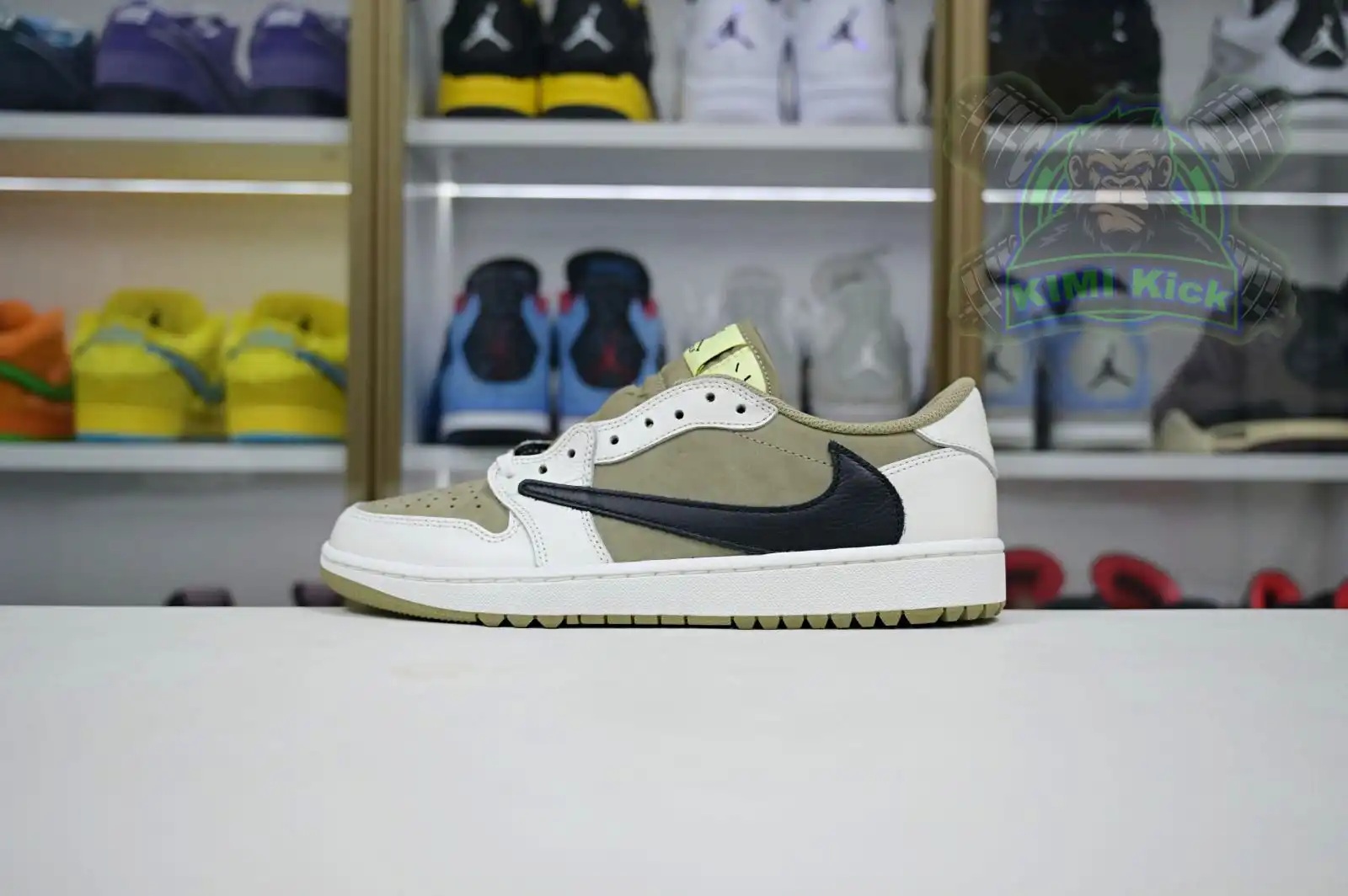 Rep Kimikick Travis Scott x Air Jordan 1  Low Golf 6.0