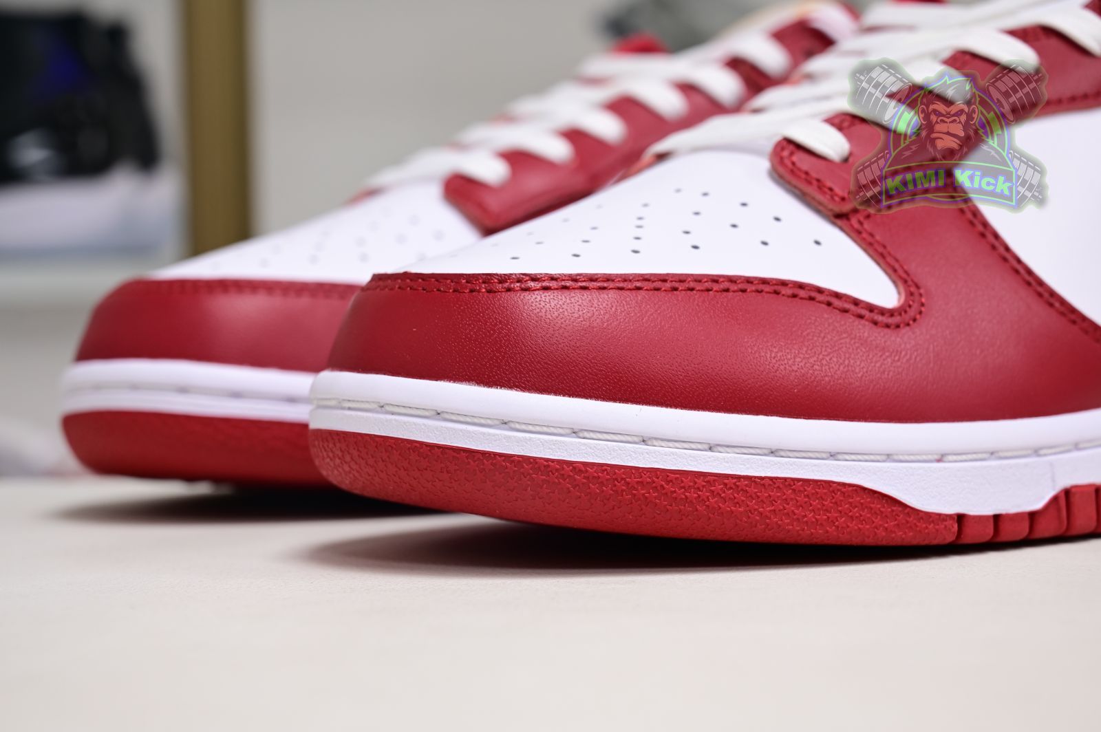 Kimi kick Nike Dunk Low Retro