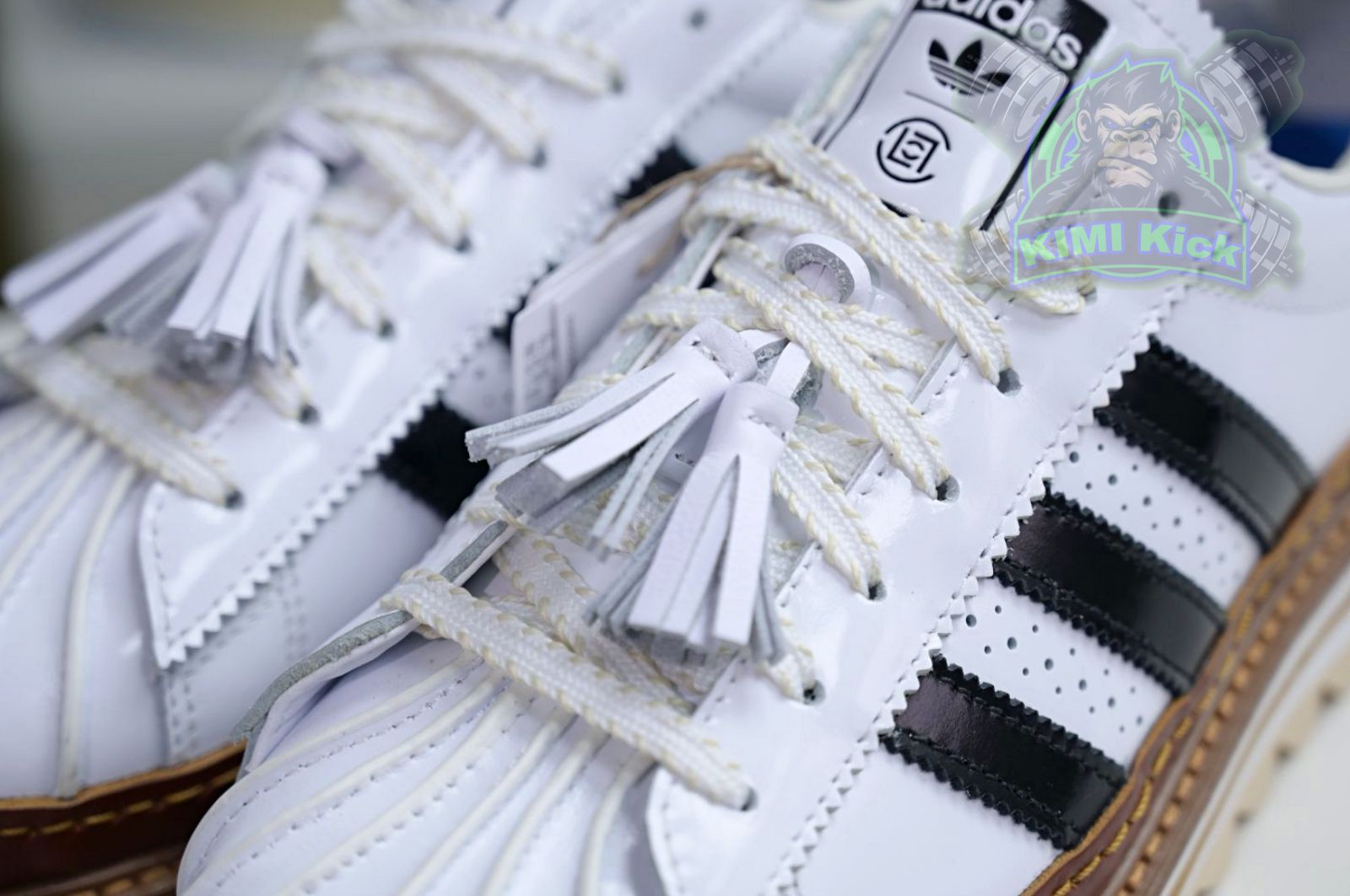 Kimi kick CLOT x adidas originals Superstar