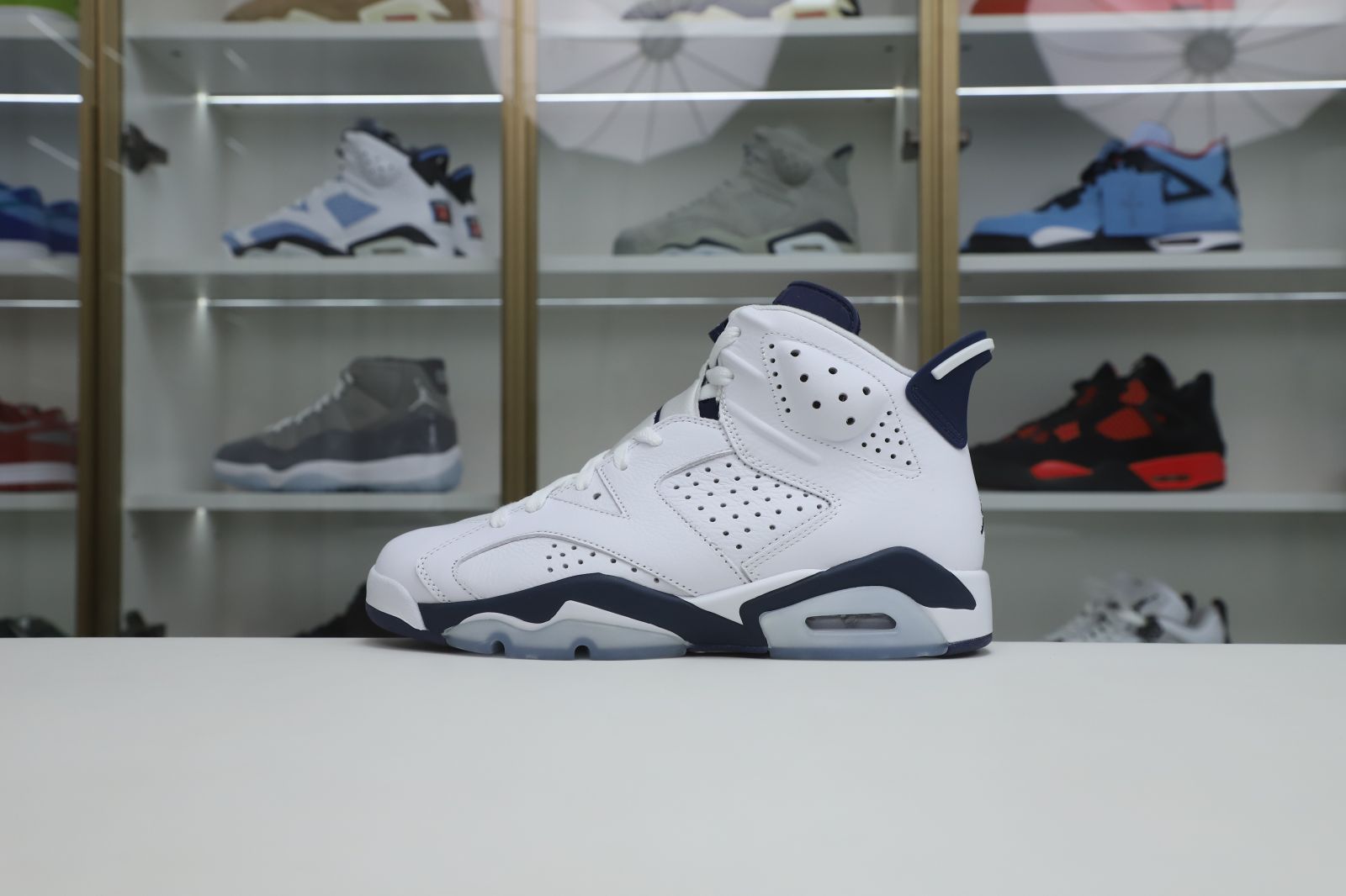 Kimi kick AIR JORDAN 6 MIDNIGHT NAVY