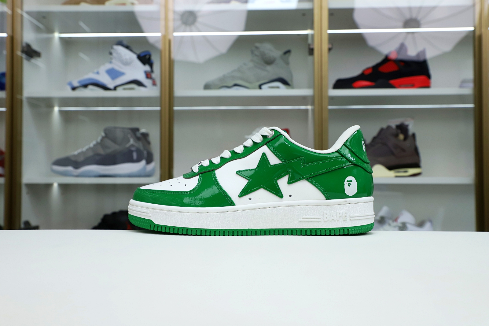 Kimi kick BAPE BAPESTA 'GREEN'