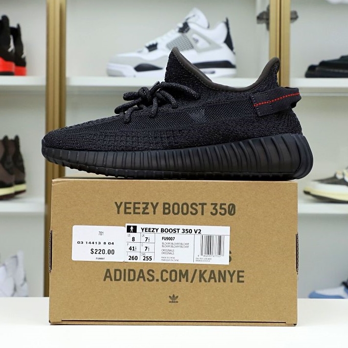 Kimikick YEEZY BOOST 350 V2 'BLACK REFLECTIVE'