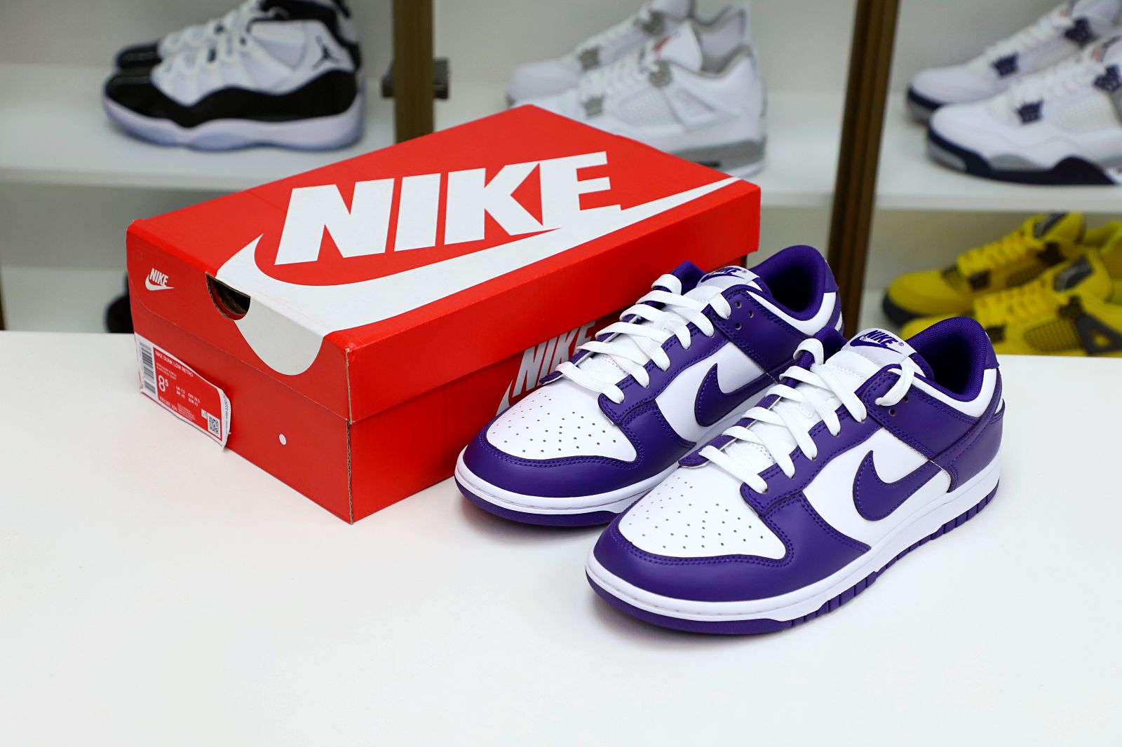 Kimi kick NIKE DUNK LOW RETRO COURT PURPLE