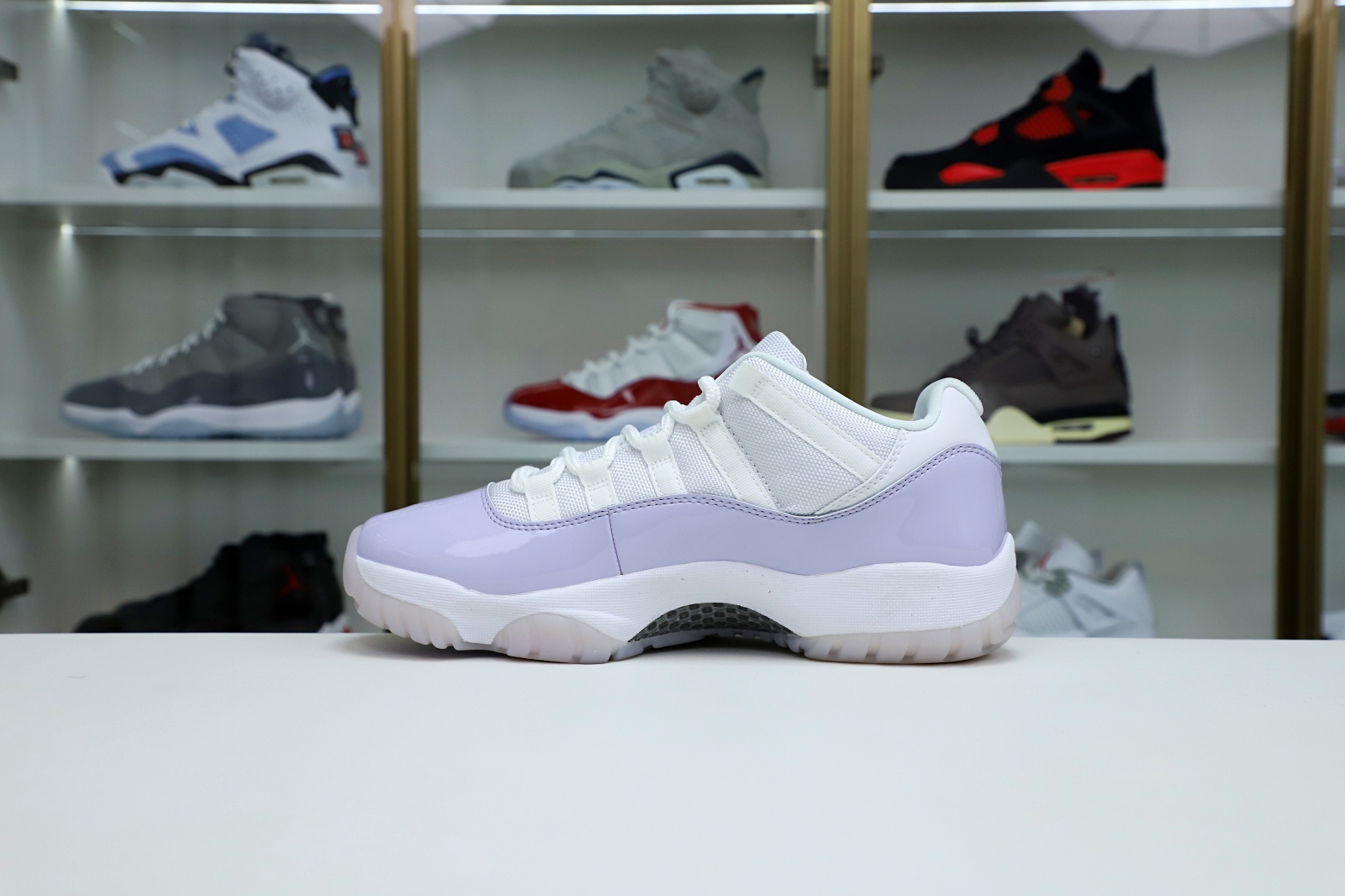 Kimi kick AIR JORDAN 11 LOW PURE VIOLET