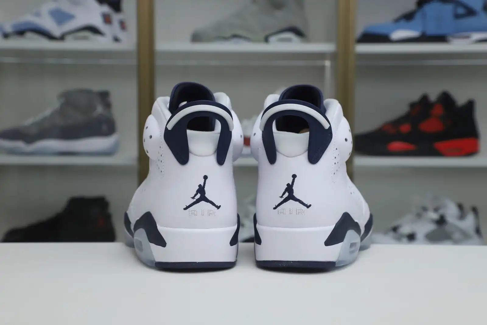 Cheap Kimikick AIR JORDAN 6 MIDNIGHT NAVY