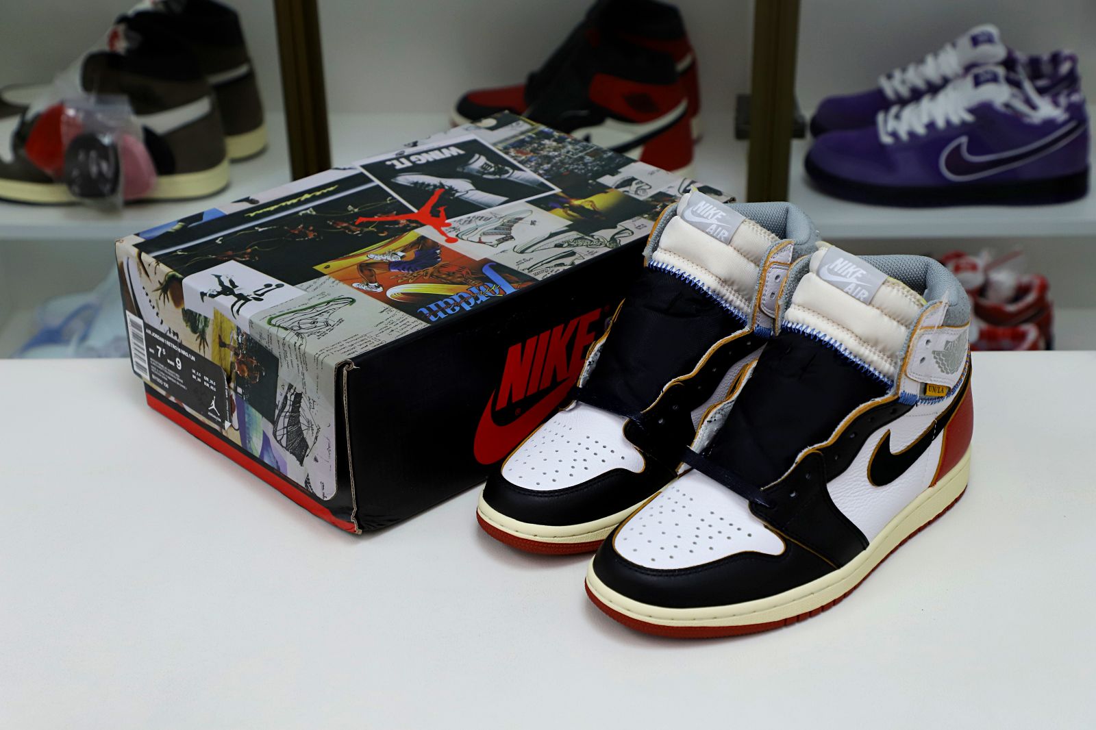 Kimi kick UNION LA X AIR JORDAN 1 RETRO HIGH NRG