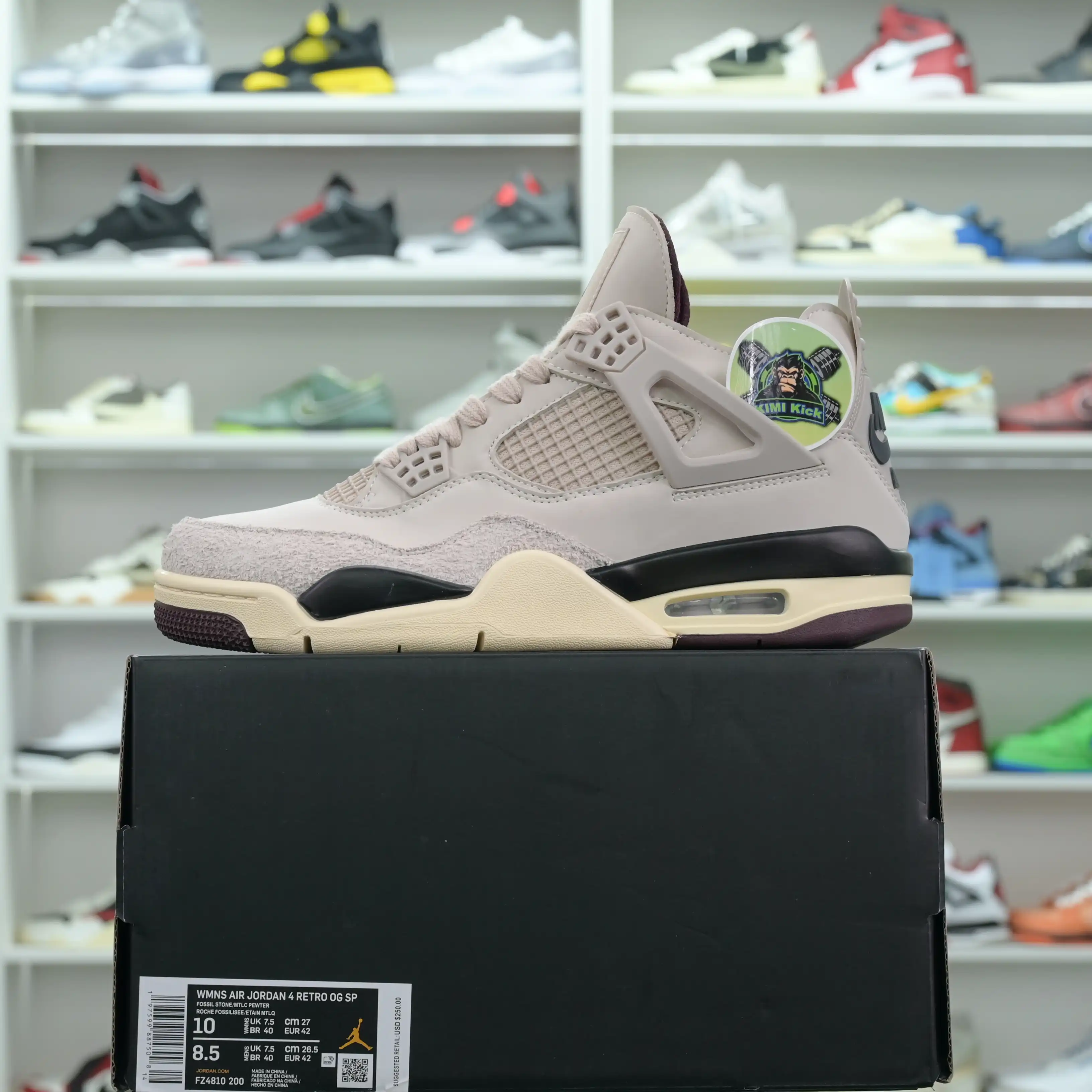 Kimikick A Ma Maniére x Jordan Air Jordan 4“While You Were Sleeping”