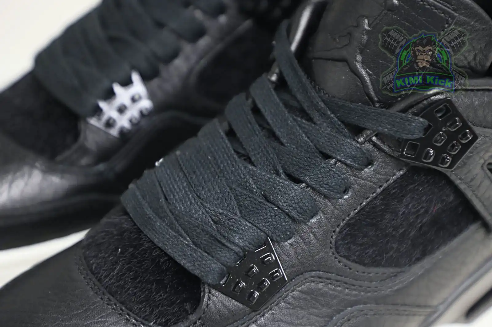 Reps Kimikick Jordan Air Jordan 4 retro ponyhair black