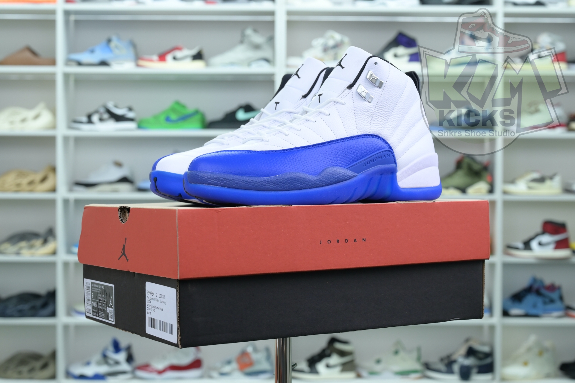 Kimi kick Air Jordan 12 Retro'Blueberry'(2024)