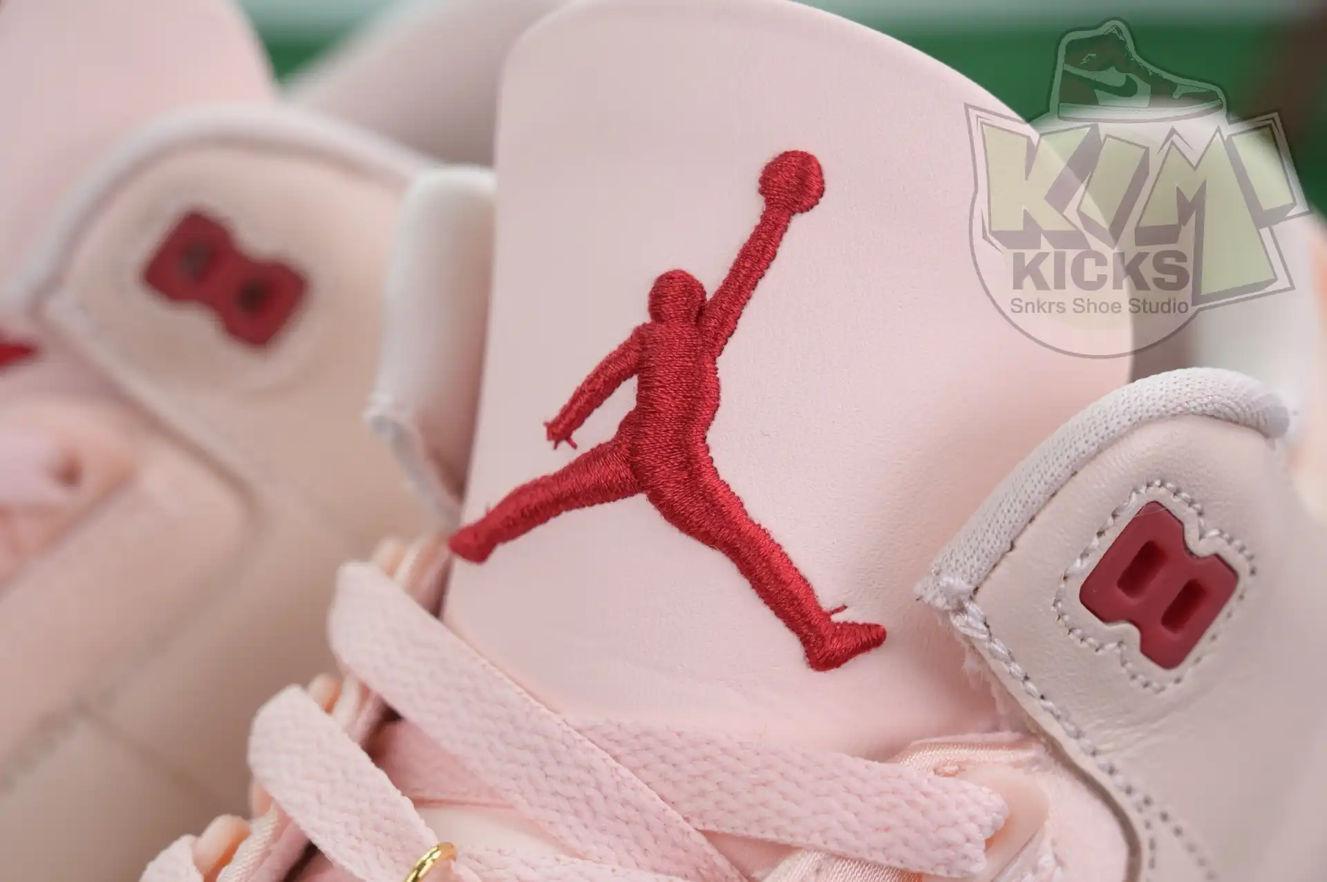 Cheap Kimikick Jordan Air Jordan 3 Valentine's Day