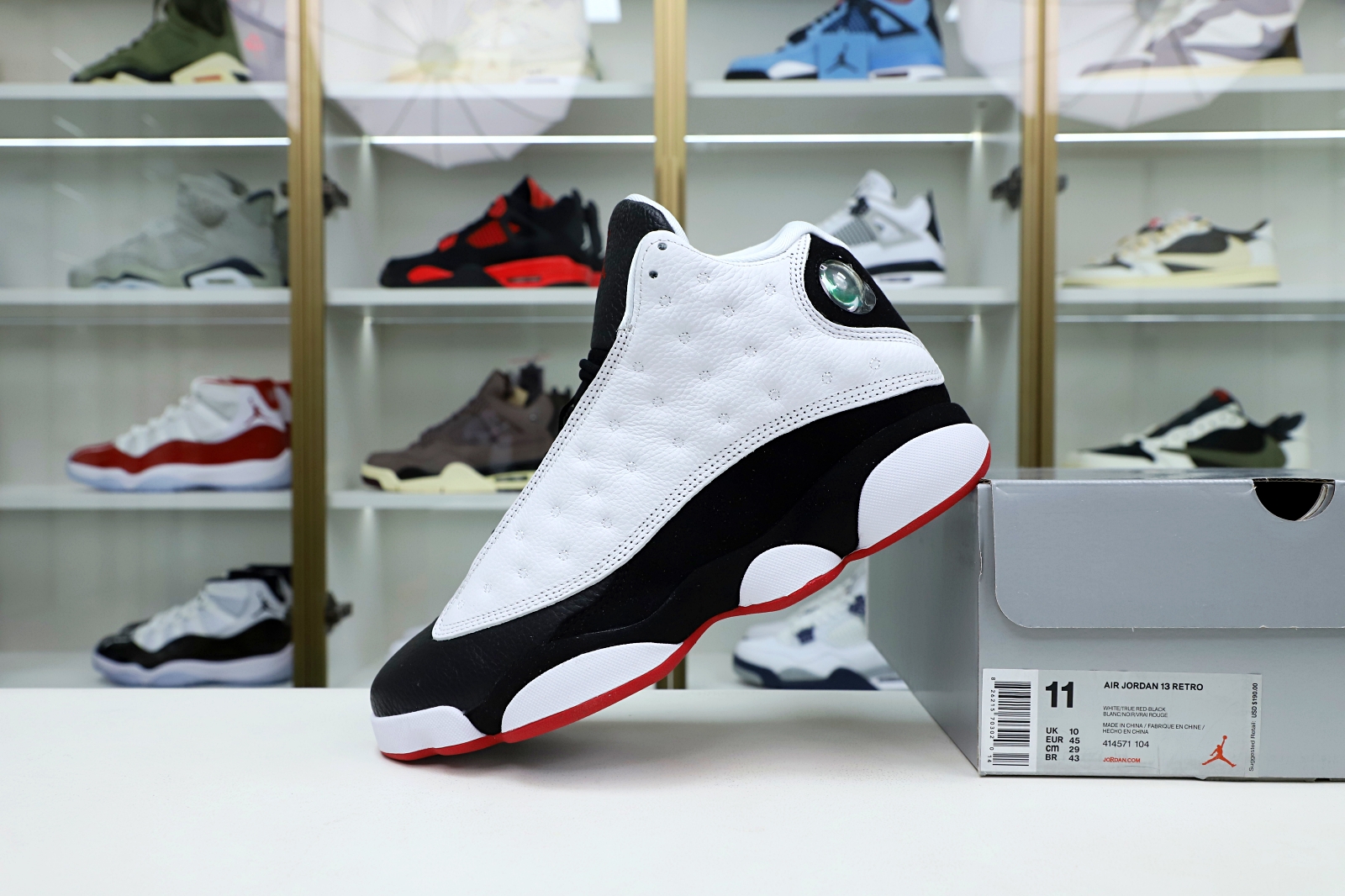 Kimi kick Jordan Air Jordan 13 he got game