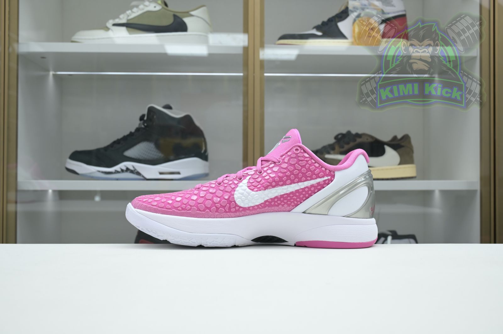 Kimi kick Nike Zoom Kobe 6 Kay Yow Think Pink