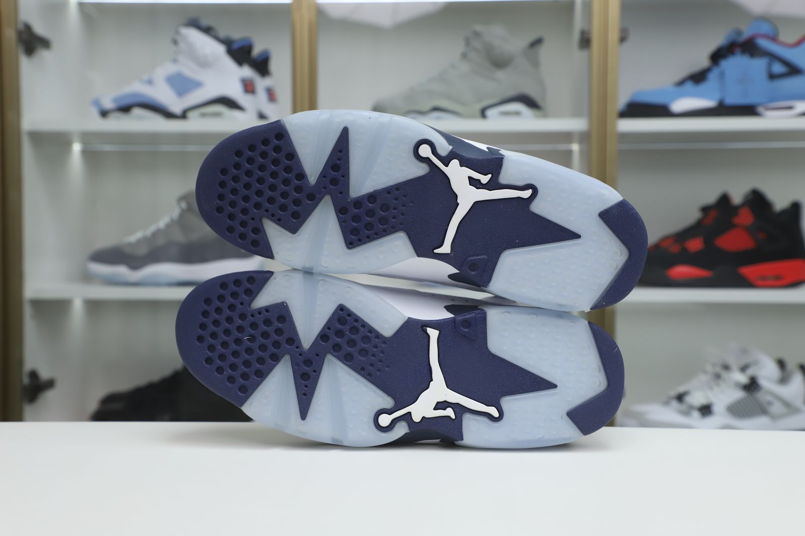 Kimi kick AIR JORDAN 6 MIDNIGHT NAVY