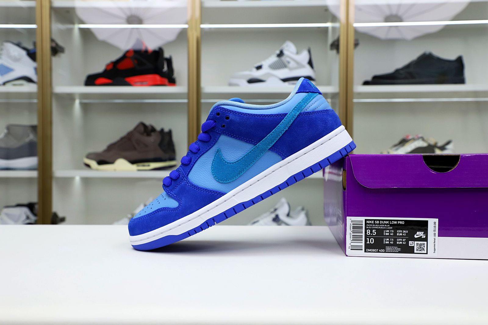 Kimi kick NIKE SB DUNK LOW BLUE RASPBERRY