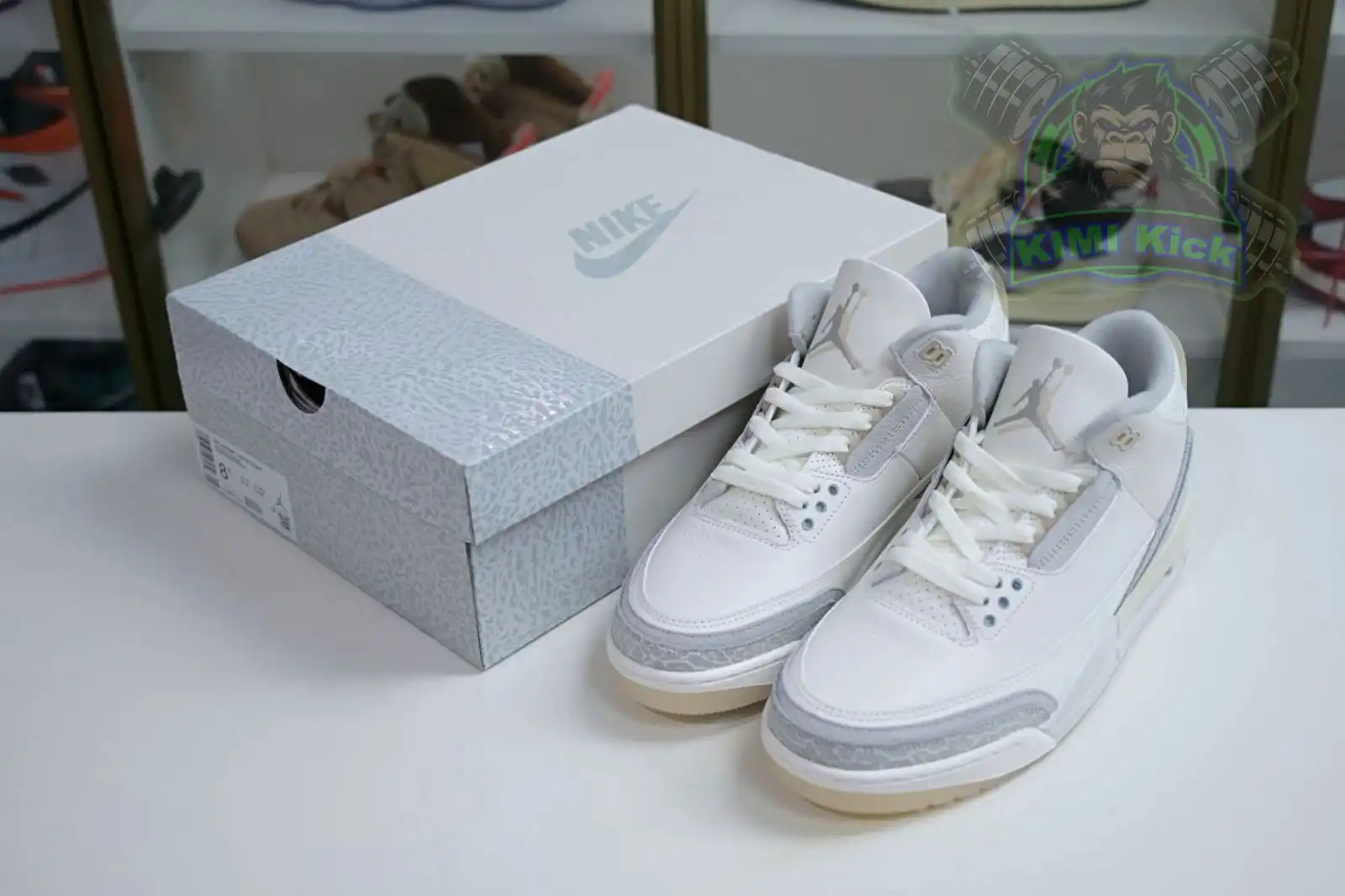 Kimikick Air Jordan 3 Craft“Ivory”