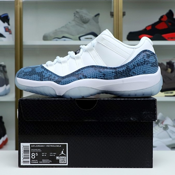 Kimi kick Jordan Air Jordan 11 “navy snakeskin”