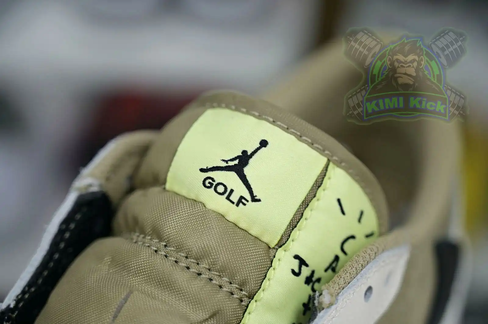 Kimikick Travis Scott x Air Jordan 1  Low Golf 6.0