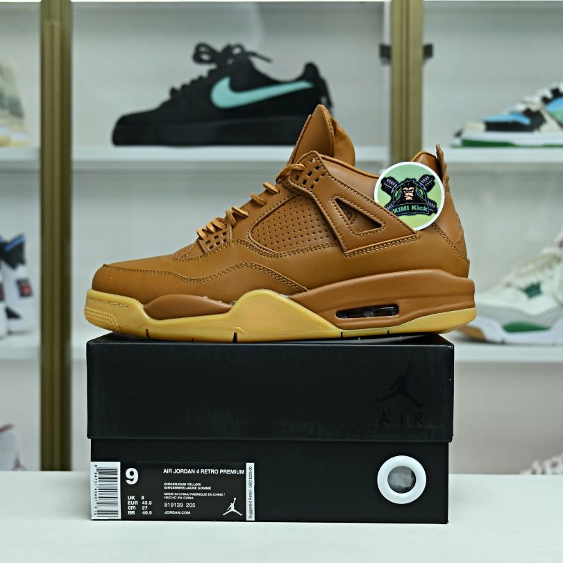 Kimi kick Jordan Air Jordan 4 retro ginger wheat