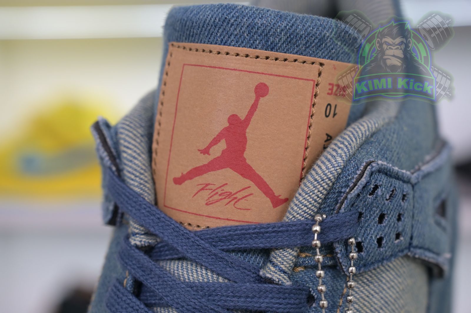 Kimi kick Jordan Air Jordan 4 retro levis denim