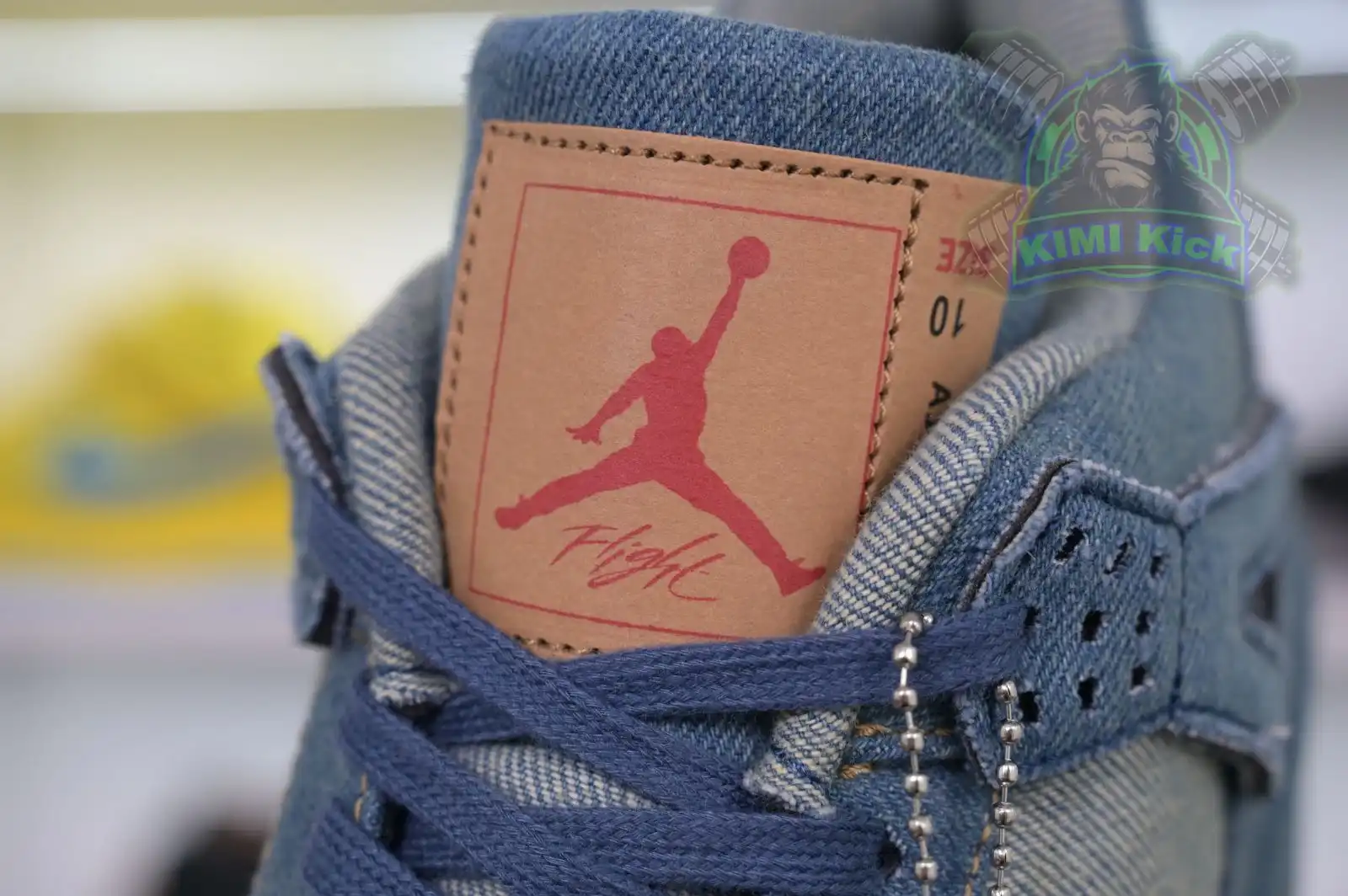 Kimikick Jordan Air Jordan 4 retro levis denim