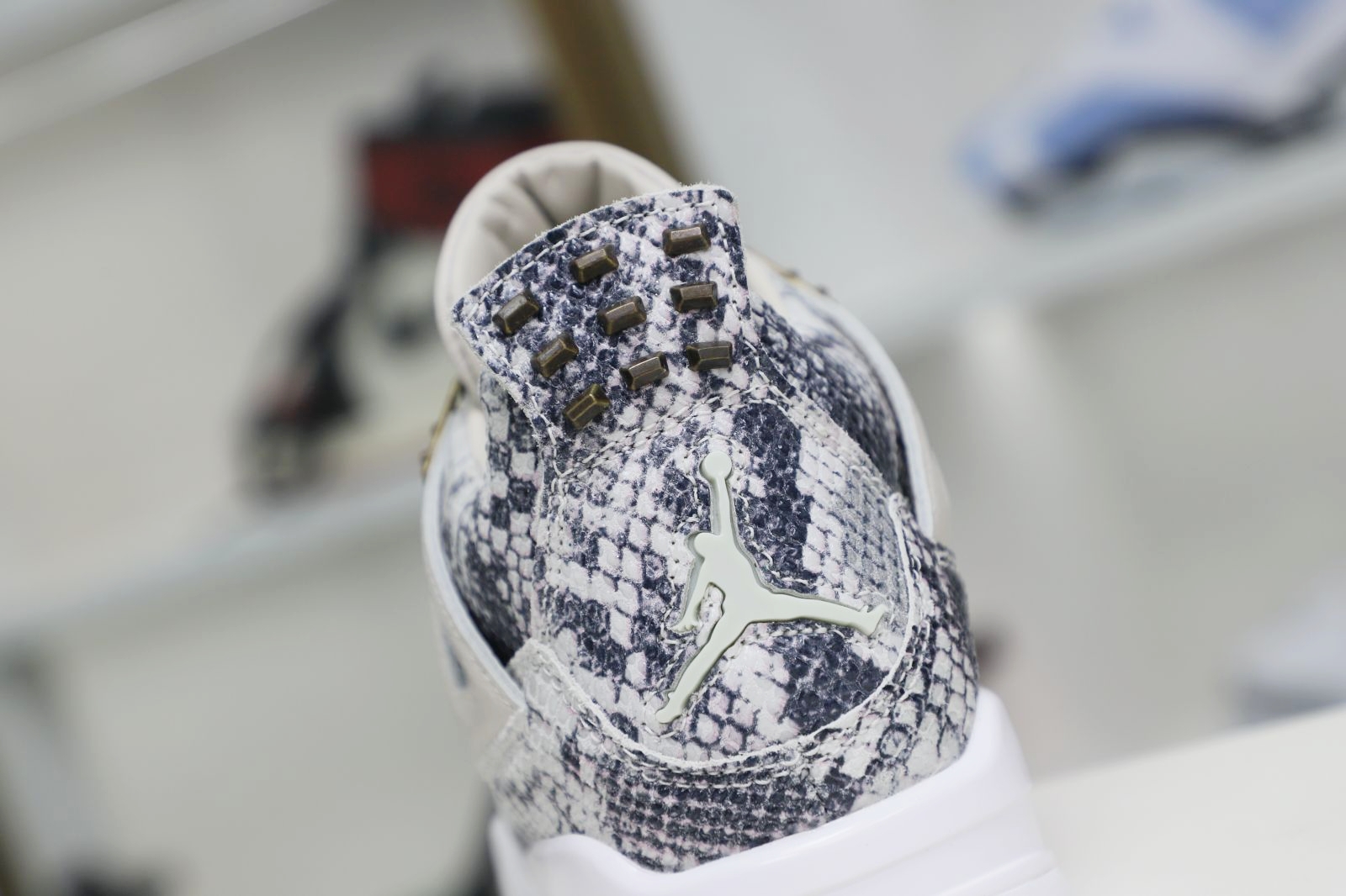 Kimi kick Jordan Air Jordan 4 retro snakeskin