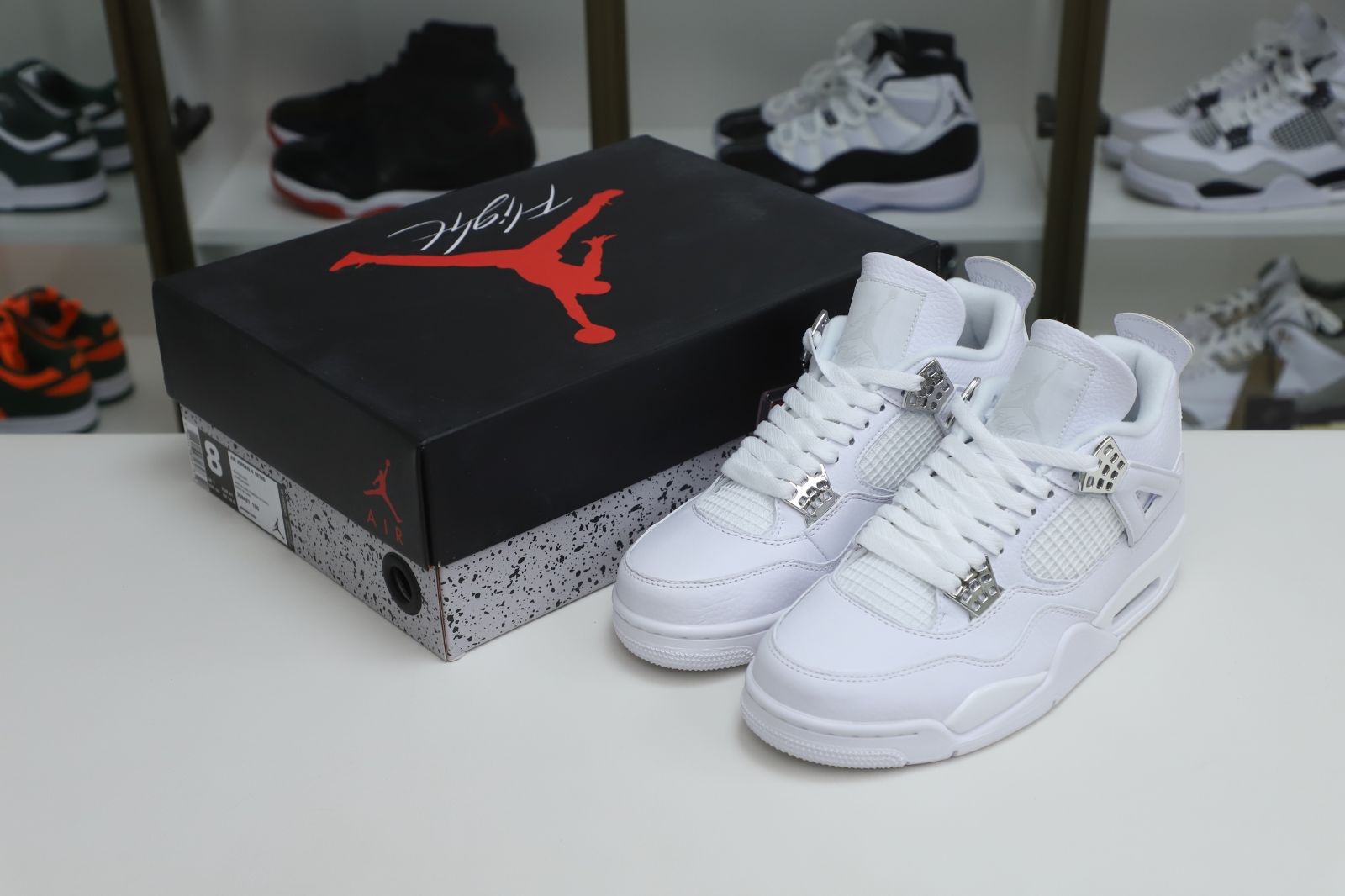 Kimi kick Jordan Air Jordan 4 retro pure money