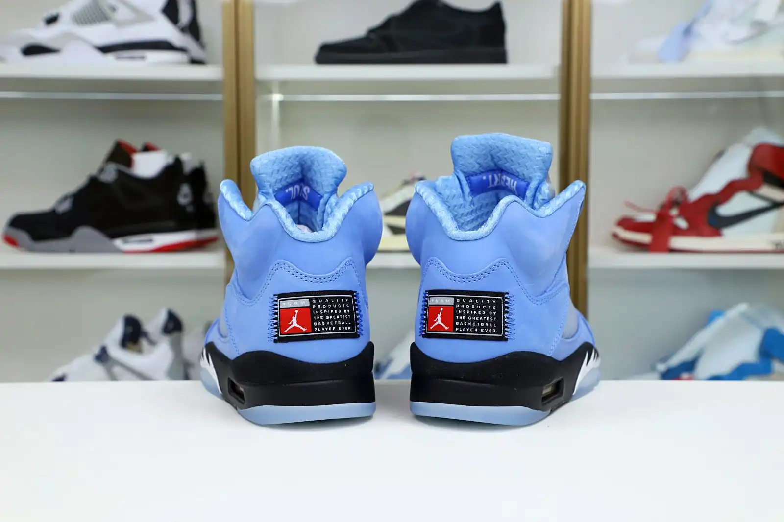 Reps Kimikick AIR JORDAN 5 RETRO SE DV1310 401 UNIVERSITY BLUE BLACK-WHITE BLEU