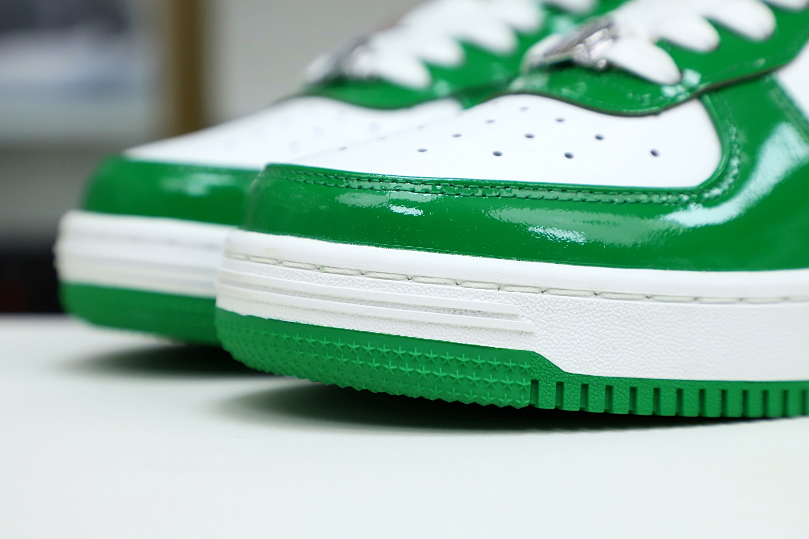 Kimi kick BAPE BAPESTA 'GREEN'