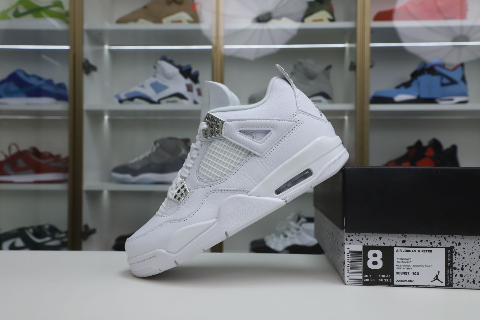 Kimi kick Jordan Air Jordan 4 retro pure money