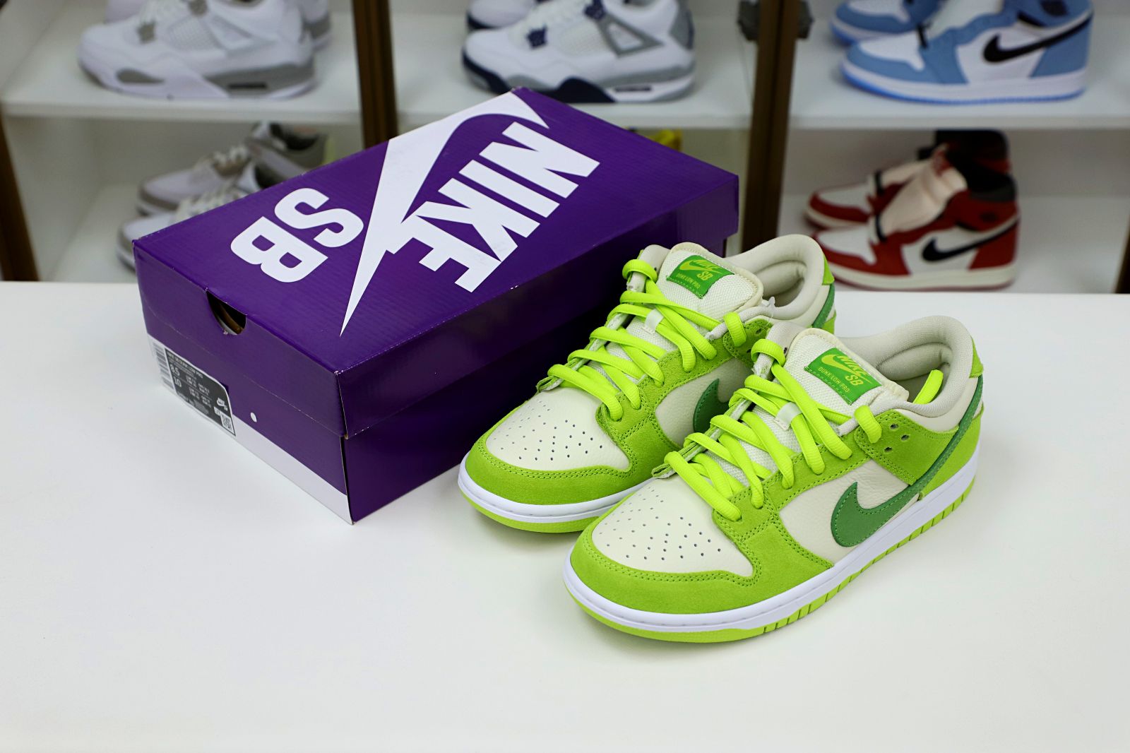 Kimi kick NIKE SB DUNK LOW GREEN APPLE 2022