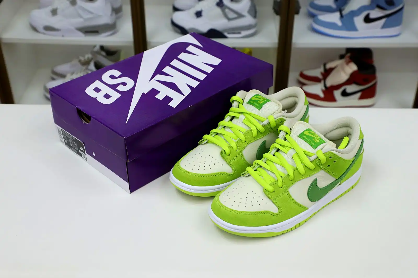 Kimikick NIKE SB DUNK LOW GREEN APPLE 2022