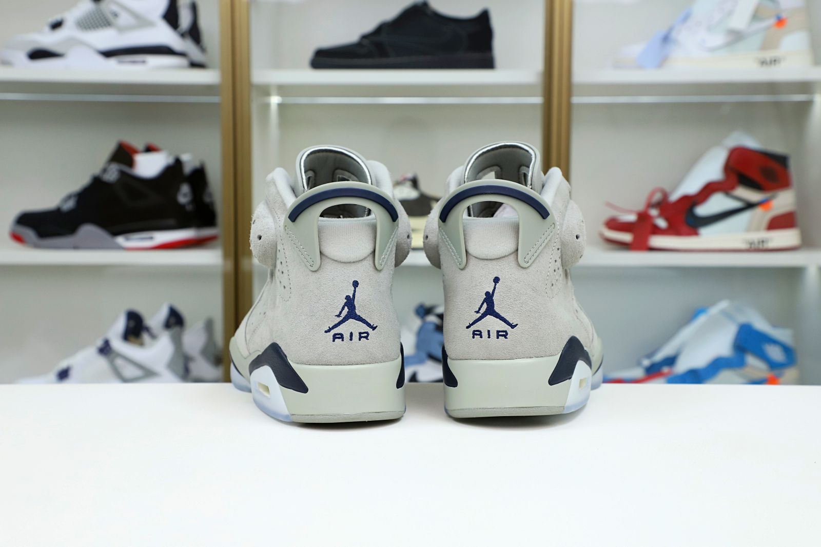 Kimi kick AIR JORDAN 6 “GEORGETOWN”