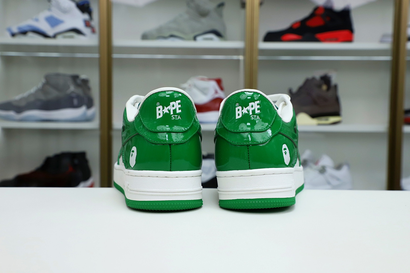 Kimi kick BAPE BAPESTA 'GREEN'