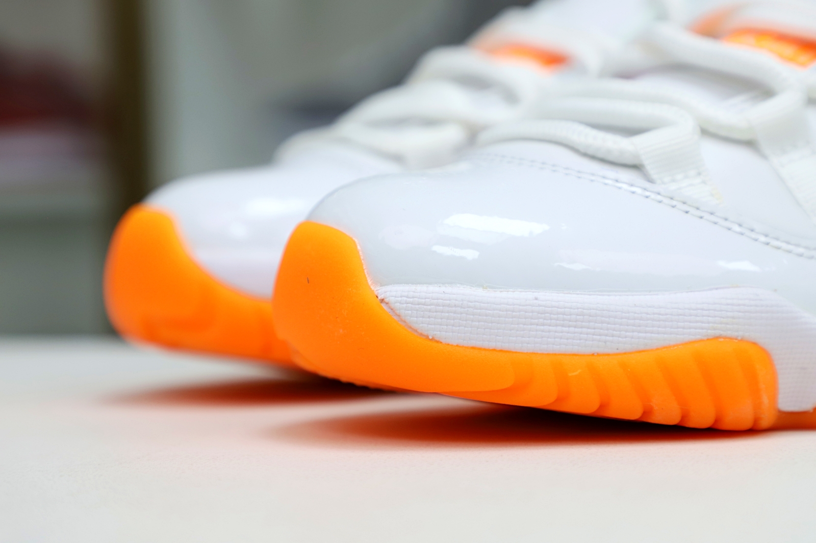 Kimi kick WMNS AIR JORDAN 11 RETRO LOW 'BRIGHT CITRUS'