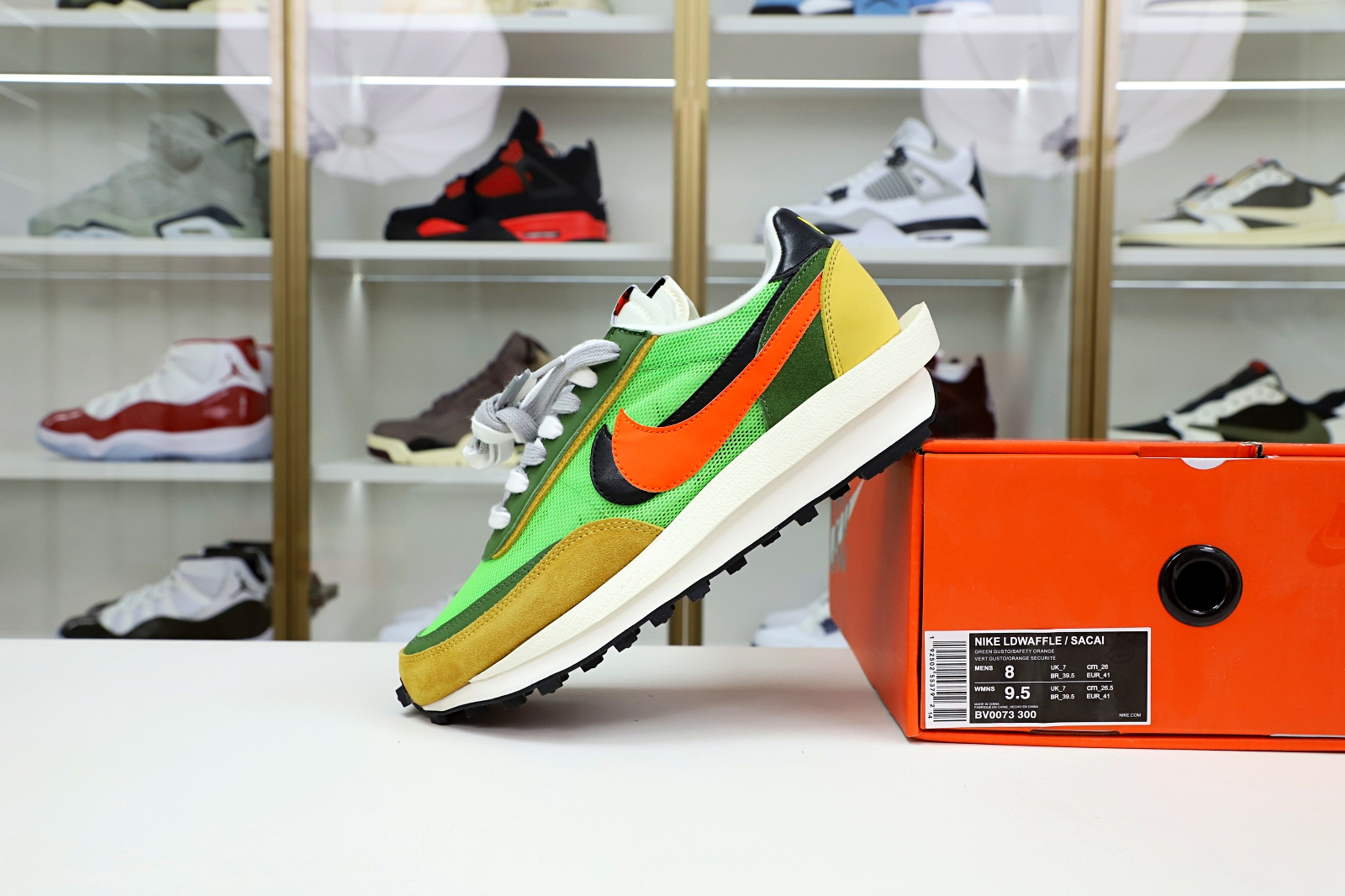 Kimi kick SACAI X LDWAFFLE 'GREEN GUSTO'