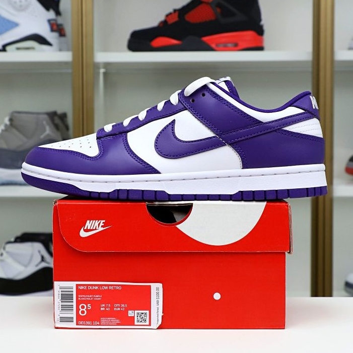 Kimi kick NIKE DUNK LOW RETRO COURT PURPLE