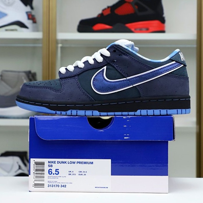 Kimi kick Concepts x Dunk Low Blue Lobster