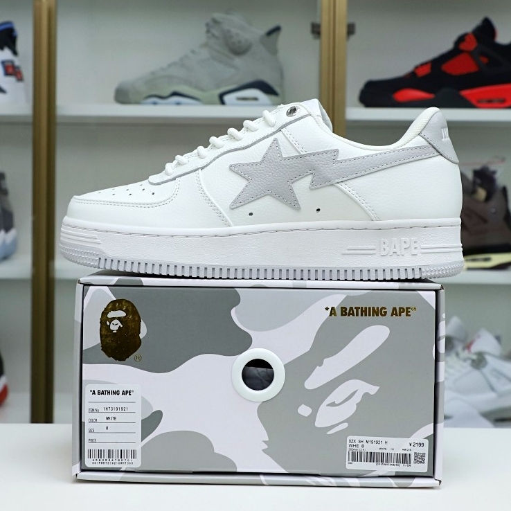 Kimi kick BAPESTA 'WHITE'